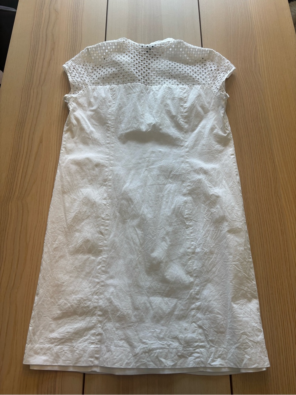 $475 JUDITH & CHARLES, the eyelet white dress! - Picture 3 of 9